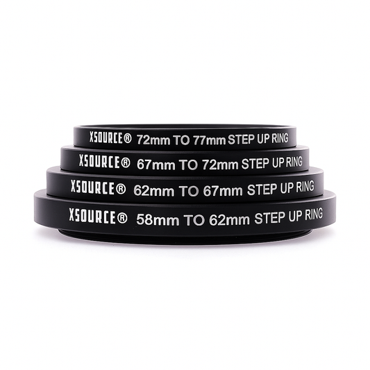 XSource Step-Up Rings (58-77mm)